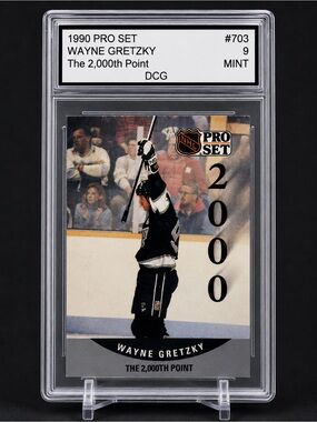 1990 Commemorative Hockey Card - Black